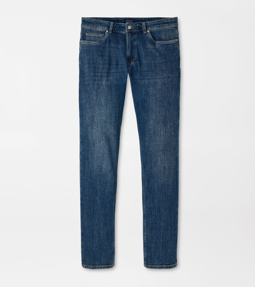 Vintage Washed Five-Pocket Denim image number 1