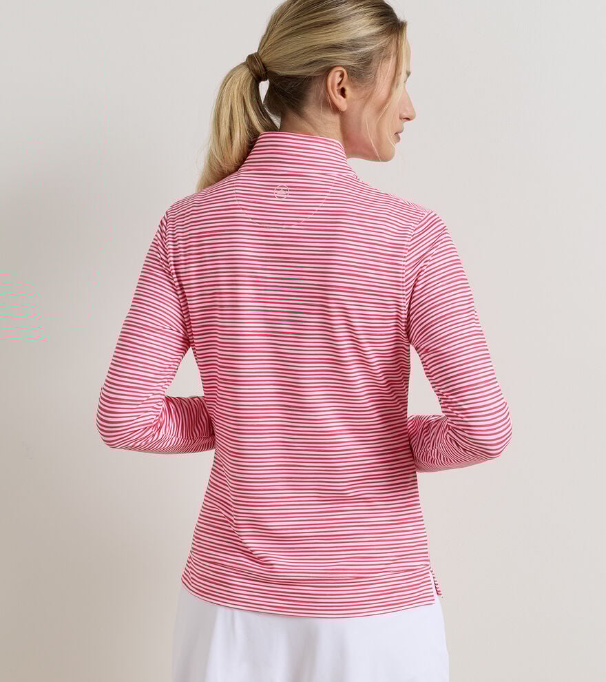 Bunker Stripes Perth Performance Quarter-Zip image number 3