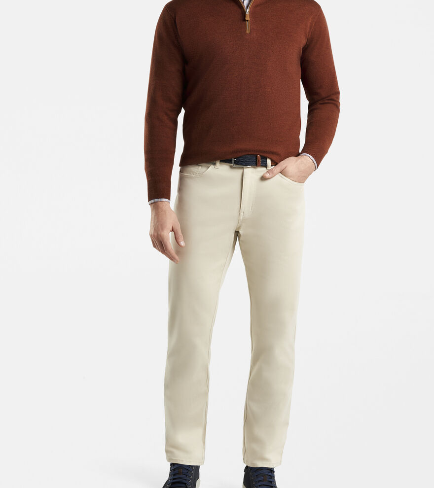 Crown Soft Suede Trim Quarter-Zip image number 4