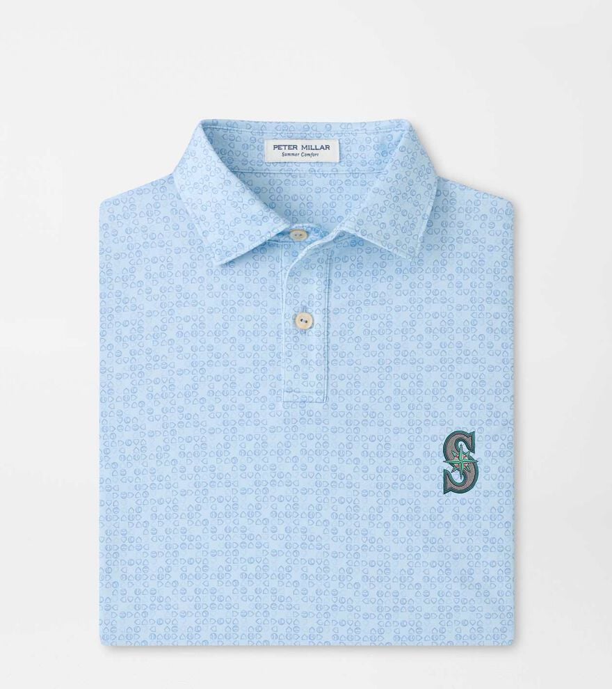 Seattle Mariners Bases Loaded Youth Performance Jersey Polo