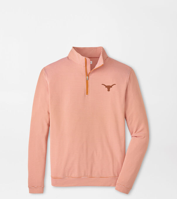 Texas Perth Sugar Stripe Performance Quarter-Zip