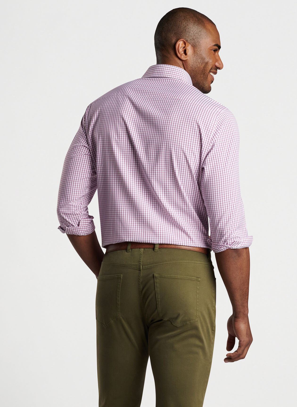 Hanford Performance Twill Sport Shirt Men's Sport Shirts Peter Millar