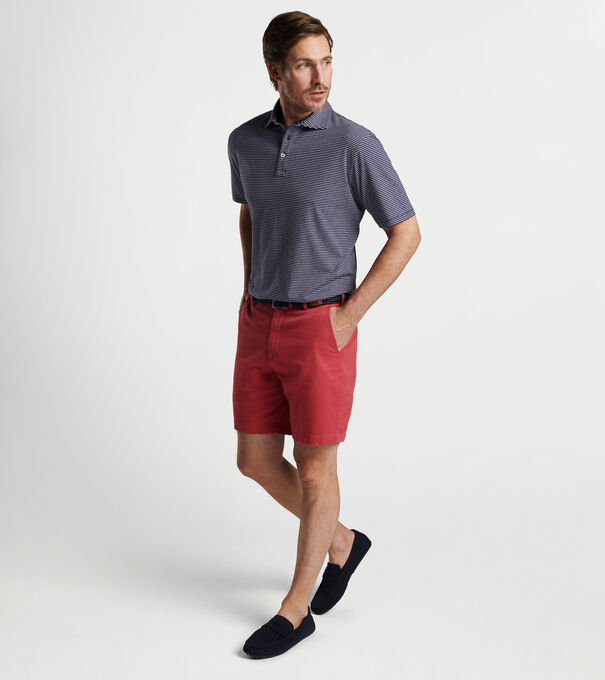 Pilot Mill Halifax Stripe Short-Sleeve Polo