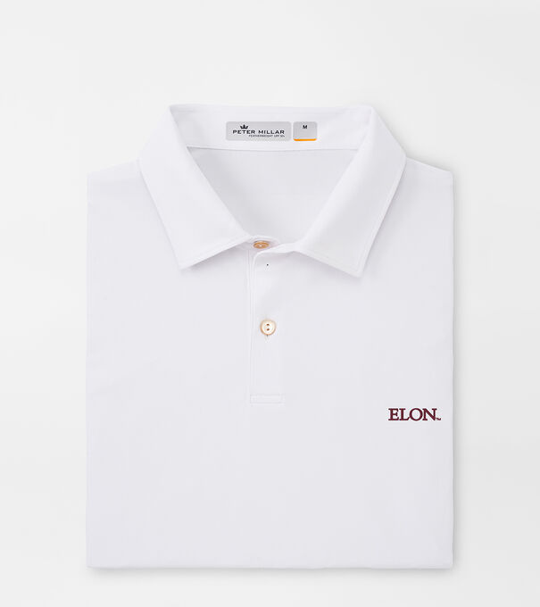 Elon Featherweight Melange Polo