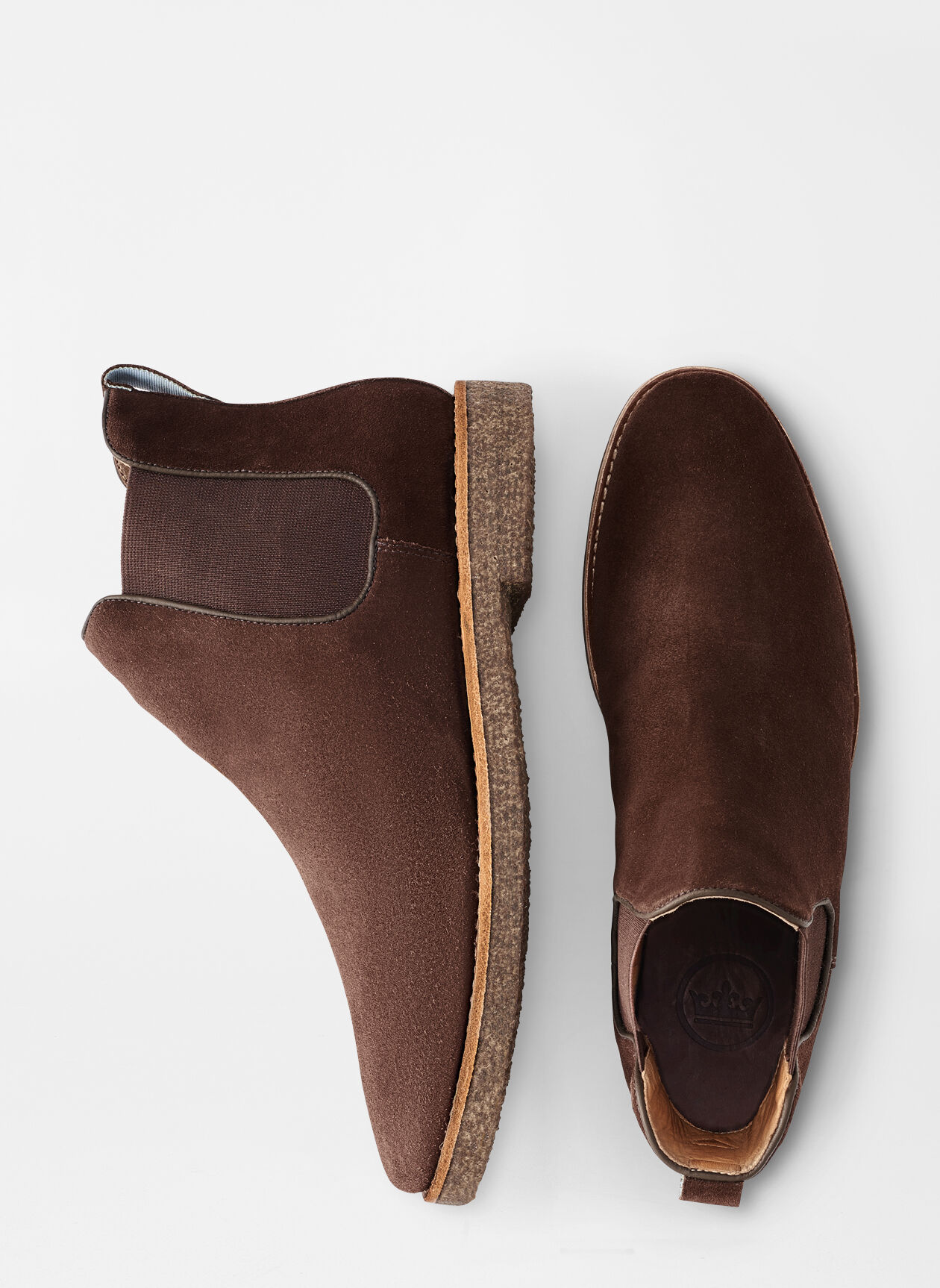 Office suede chelsea boots top