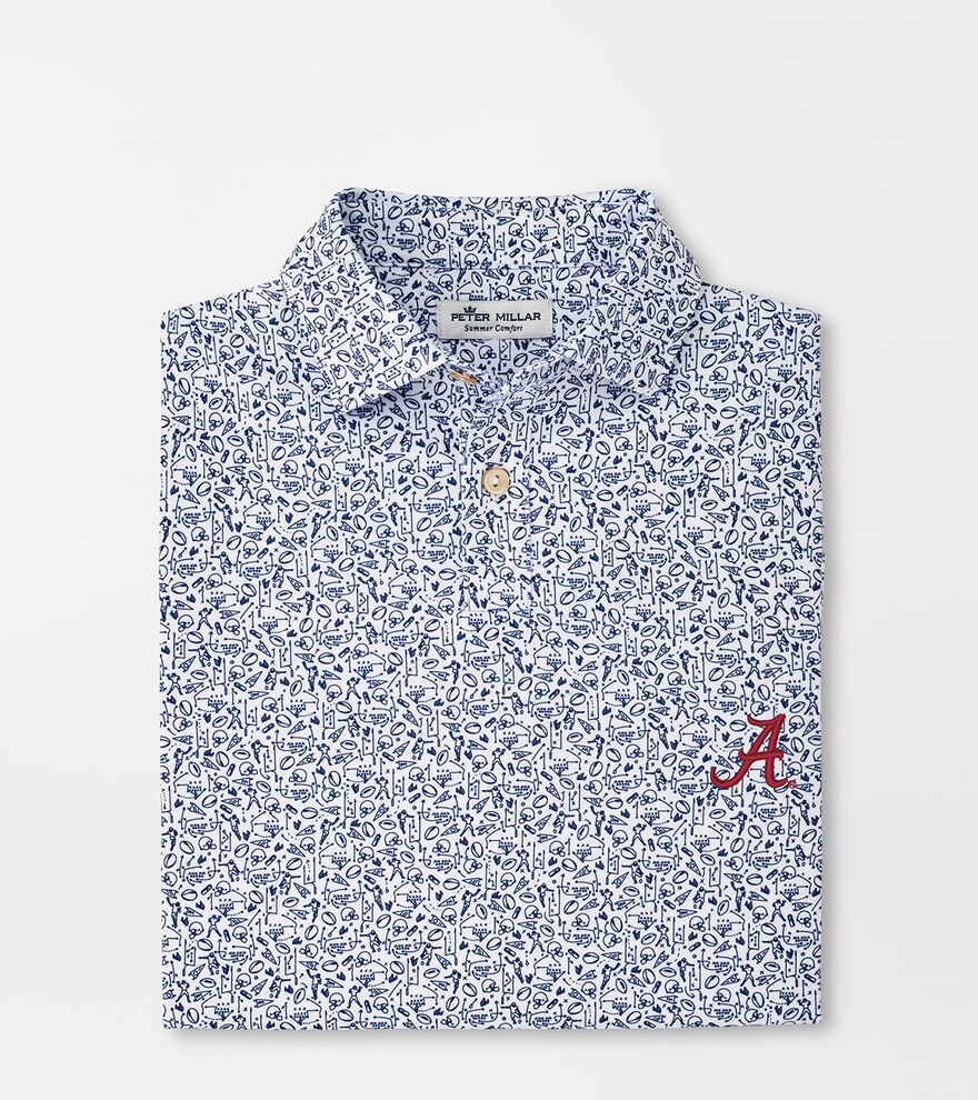 Alabama Youth Performance Jersey Polo image number 1