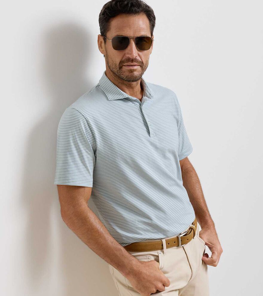 Calvert Crown Flex Cotton Polo - Alternate Image 1