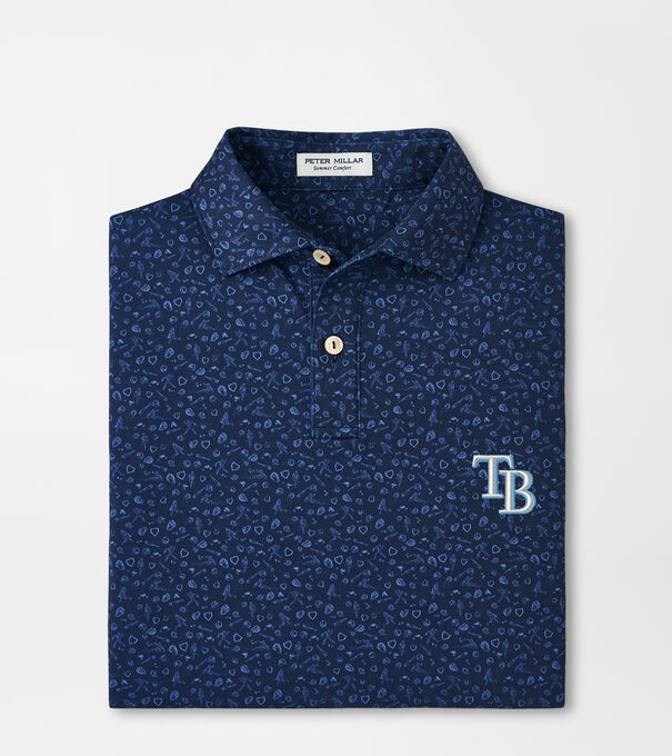 Tampa Bay Rays Youth Batter Up Performance Jersey Polo