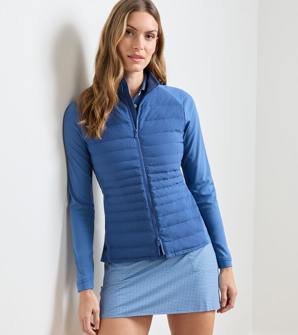 Merge Seersucker Hybrid Jacket