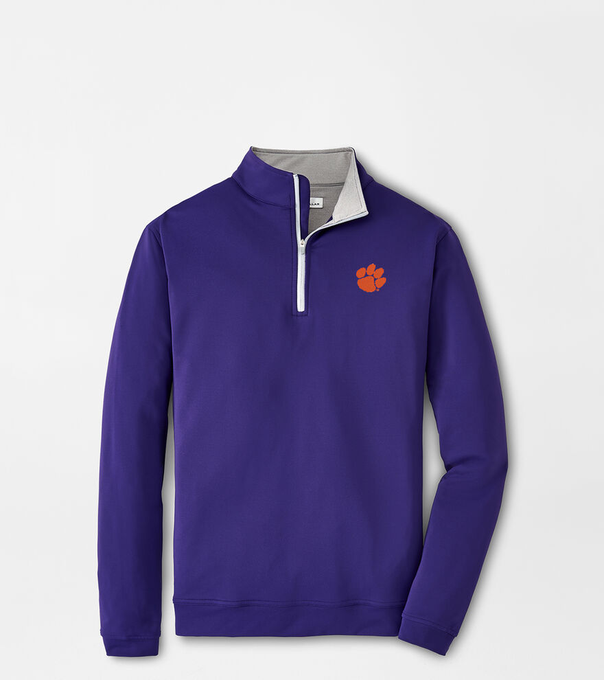 Clemson Perth Performance Quarter-Zip image number 1