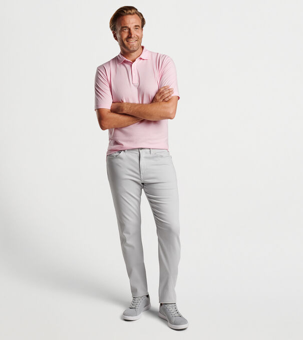 Pilot Mill Halifax Stripe Short-Sleeve Polo