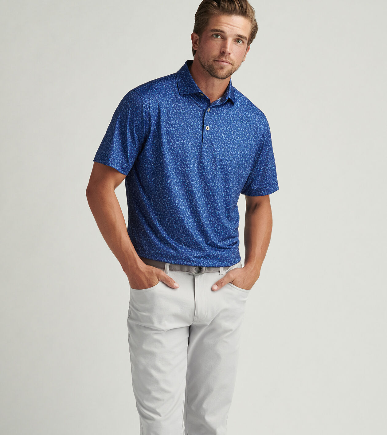 Jersey Polo Shirt in Shirts & Tees | Vince