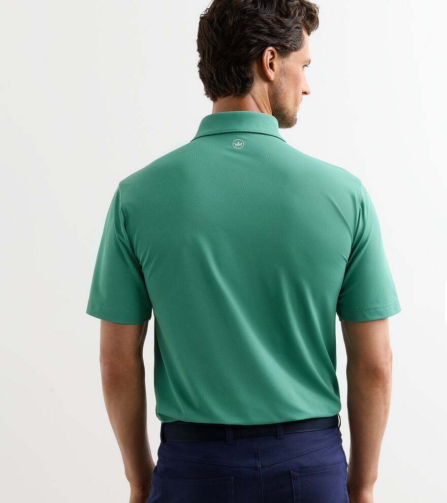 Solid Performance Mesh Polo image number 3