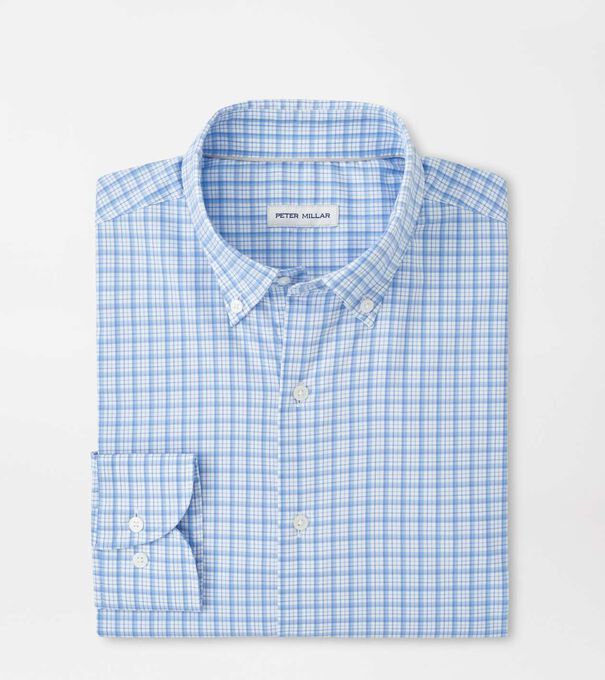 Calvin Crown Lite Cotton-Stretch Sport Shirt