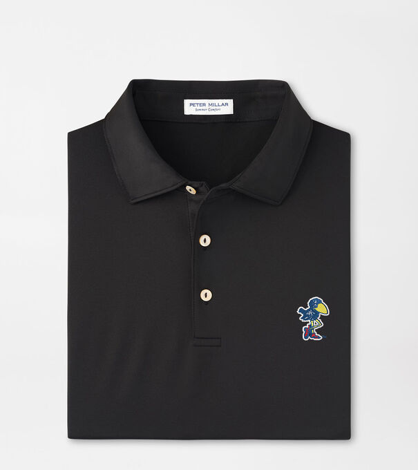 Kansas Vault Solid Performance Jersey Polo