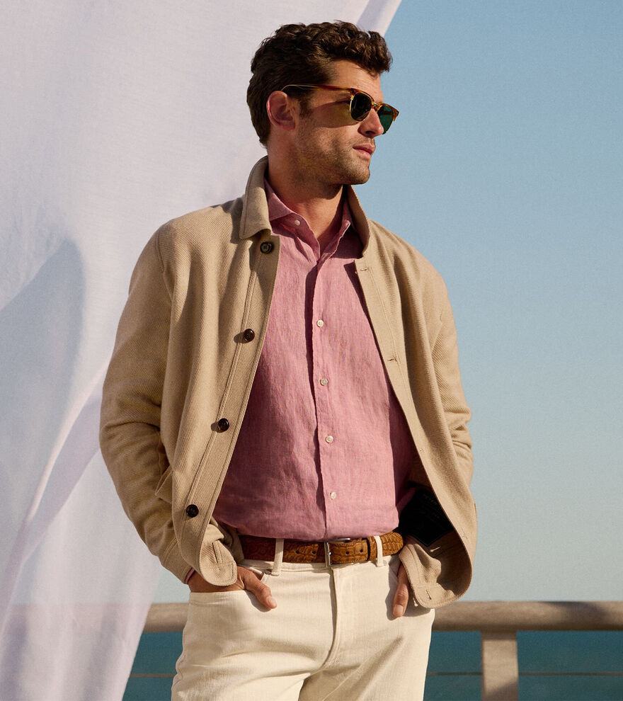 Astino Lino Sport Shirt - Alternate Image 4
