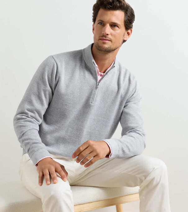 Barlow Quarter-Zip Sweater