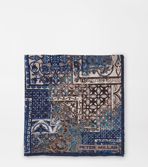 Morocco Patchwork Pocket Square
