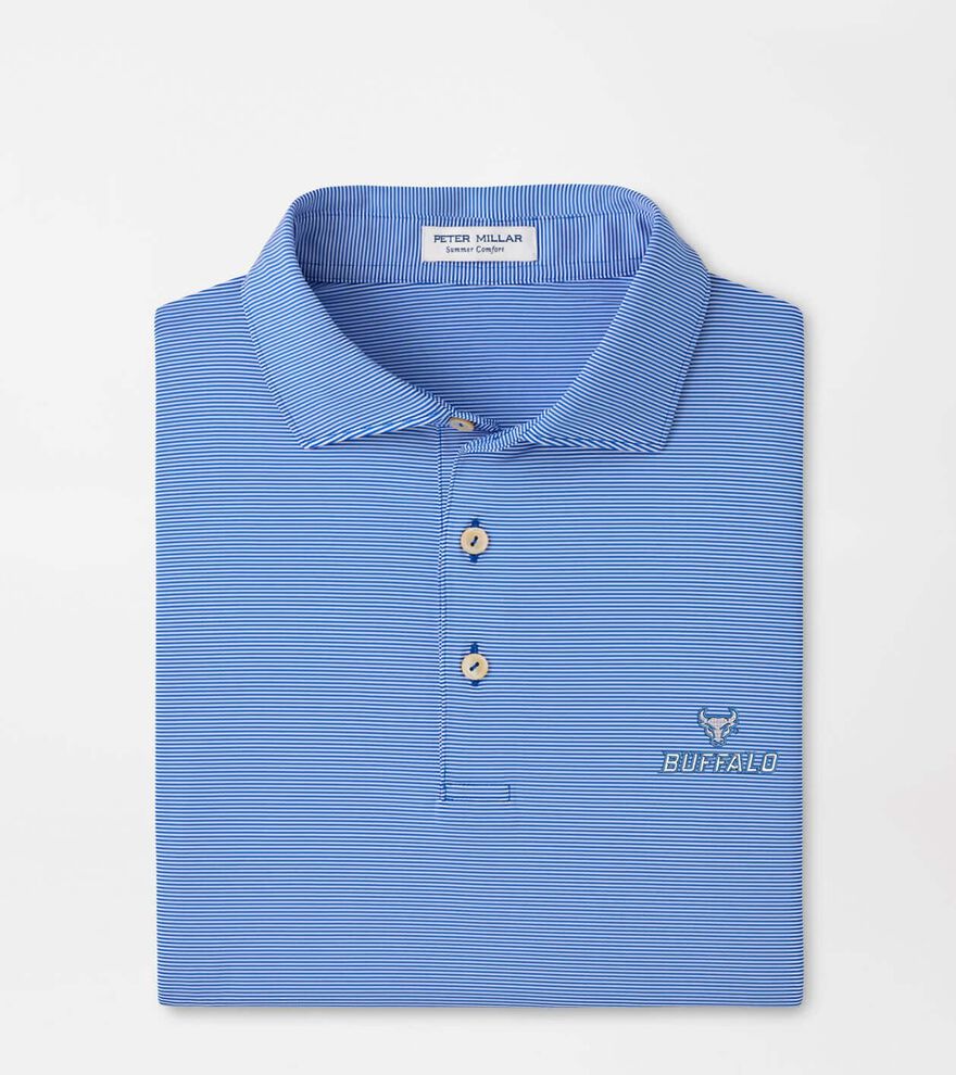 University at Buffalo Jubilee Stripe Performance Polo