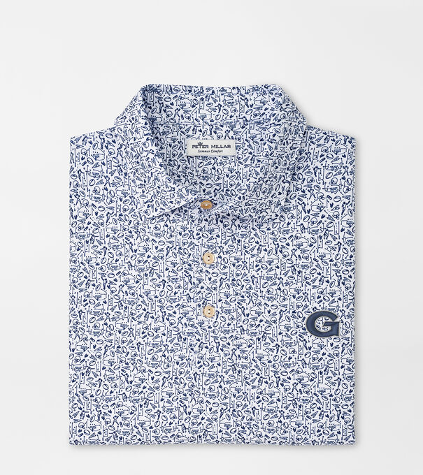 Georgetown Game Day Performance Jersey Polo