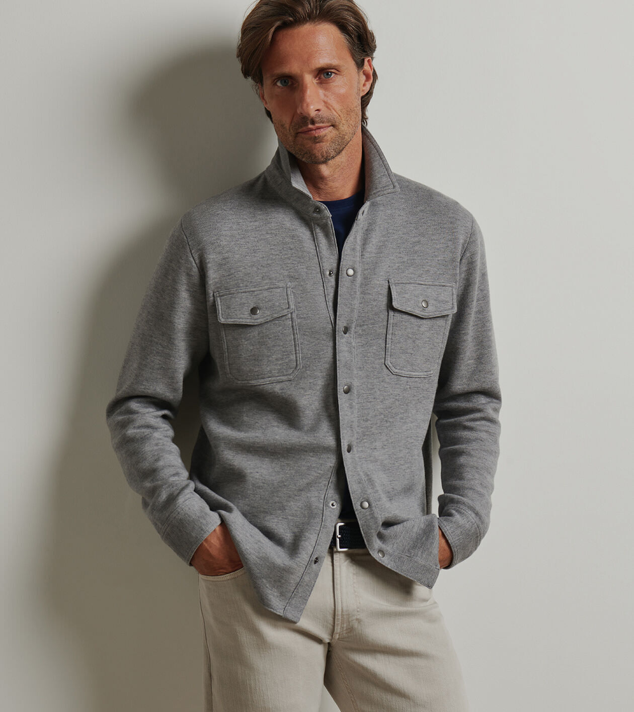 Ennis Snap Sweater | Men's Sweaters | Peter Millar