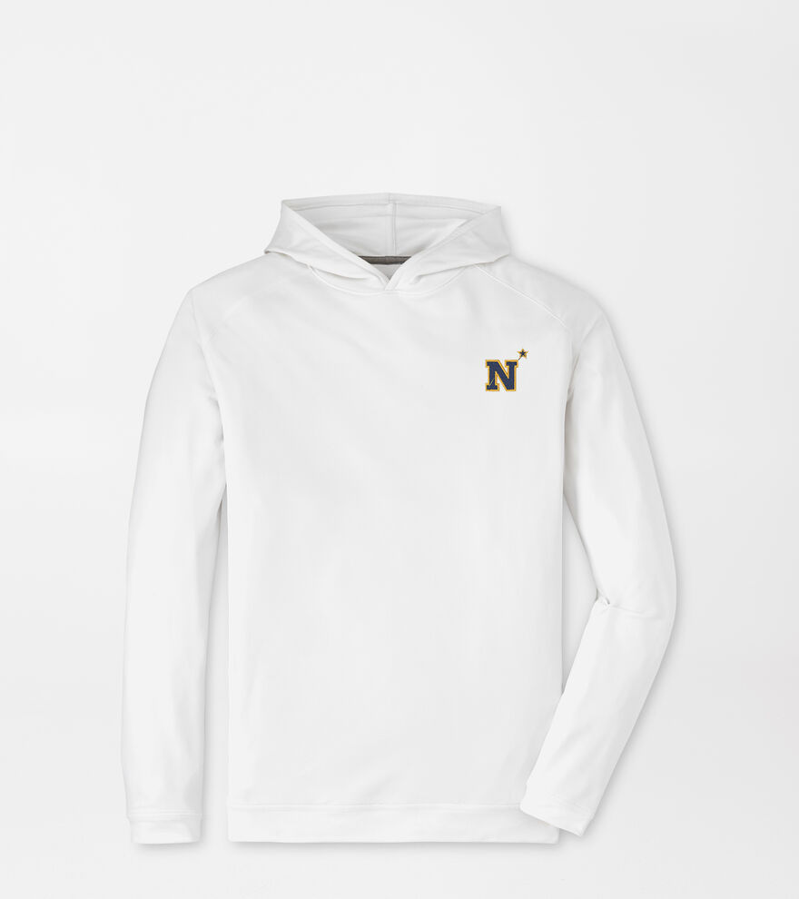 Naval Academy Pine Performance Hoodie image number 1