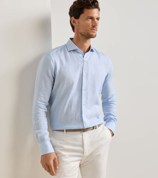 Astino Lino Check Sport Shirt - Alternate Image 1