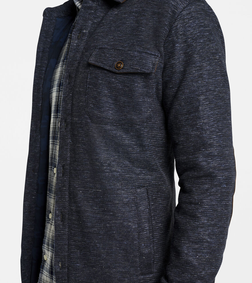 Slub Cotton-Linen Shirt Jacket image number 6