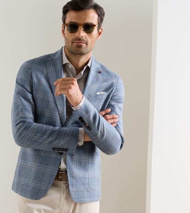 Hertford Plaid Soft Jacket