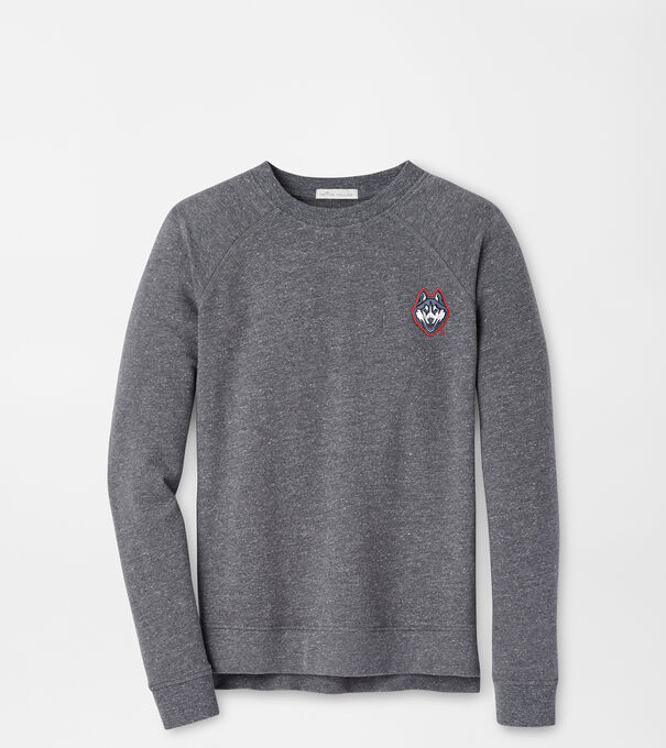 UConn Huskies Lava Wash Relaxed Crew
