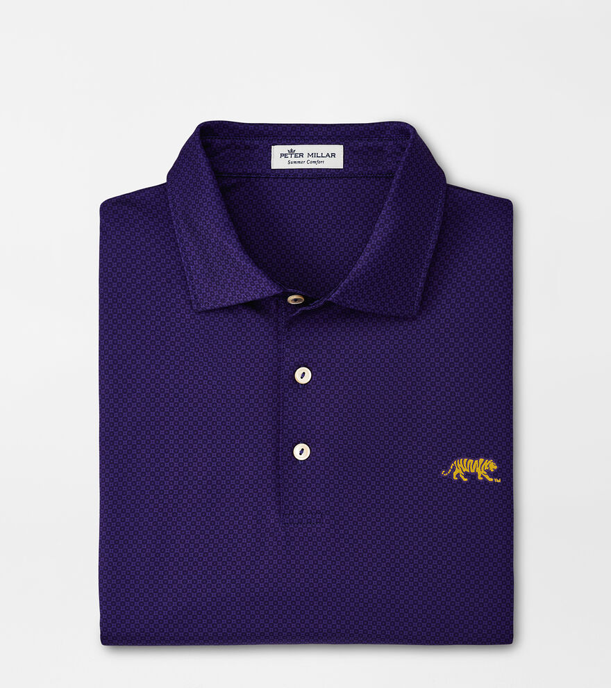 LSU Mike The Tiger Dolly Performance Jersey Polo image number 1