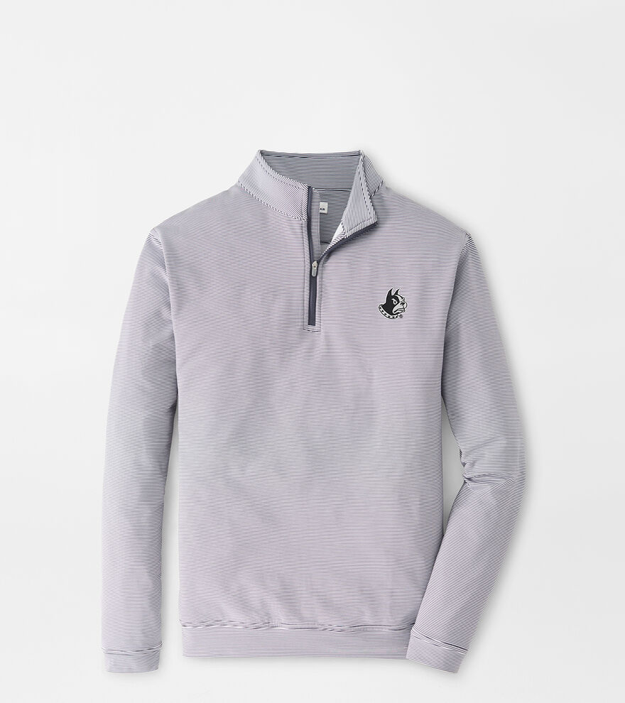 Wofford Perth Mini-Stripe Performance Pullover image number 2