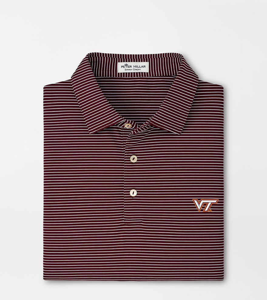Virginia Tech Marlin Performance Jersey Polo image number 1