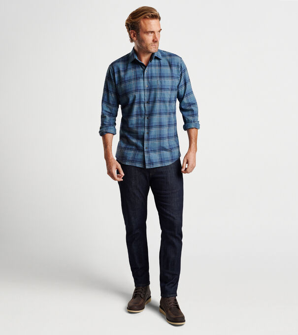 Forest Knolls Cotton Sport Shirt