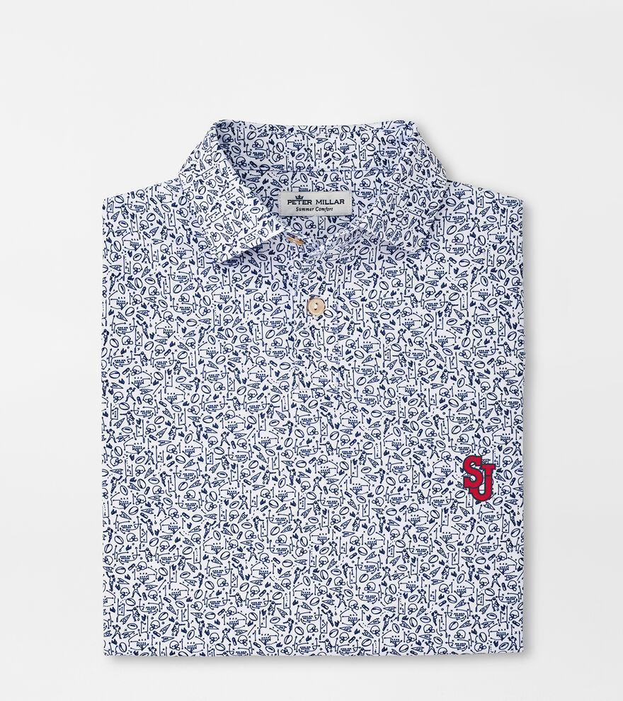 St. John's University Youth Performance Jersey Polo image number 1