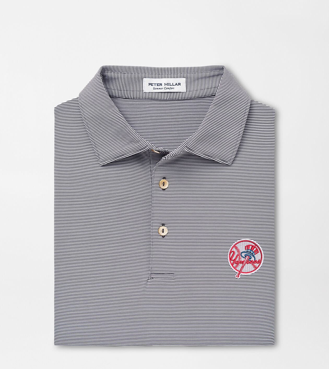 Cooperstown New York Yankees Jubilee Stripe Performance Polo