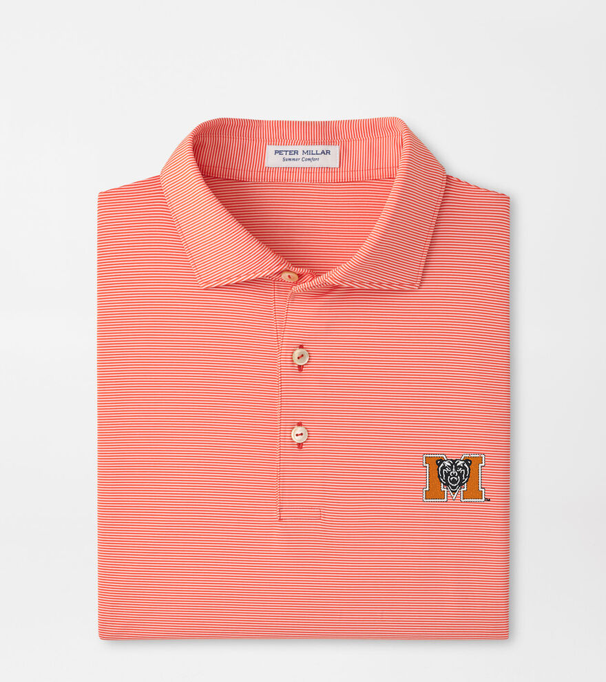 Mercer Jubilee Stripe Performance Polo image number 1