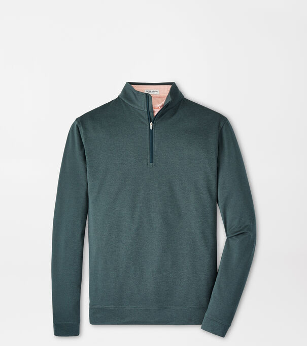Perth Mélange Performance Quarter-Zip