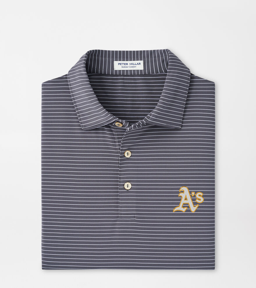 Oakland A's Hemlock Performance Jersey Polo image number 1