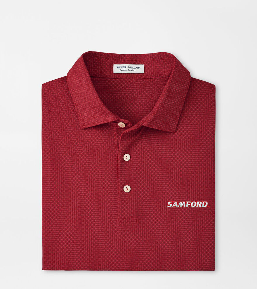 Samford Tesseract Performance Jersey Polo image number 1