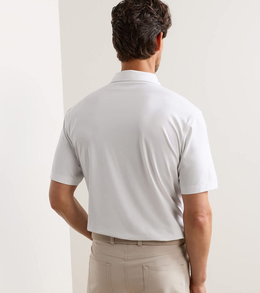 Solid Performance Jersey Polo image number 3