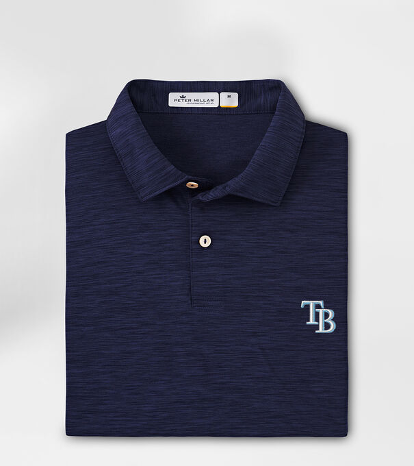 Tampa Bay Rays Featherweight Melange Polo