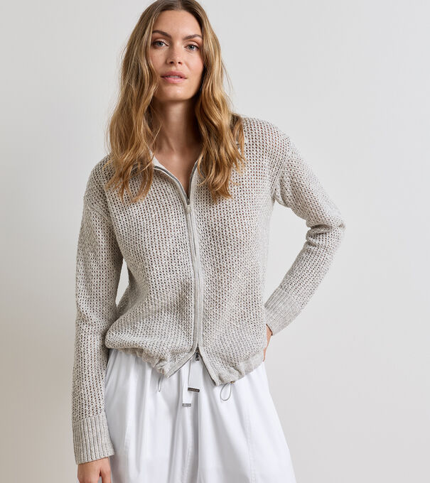 Emory Full-Zip Cardigan Sweater