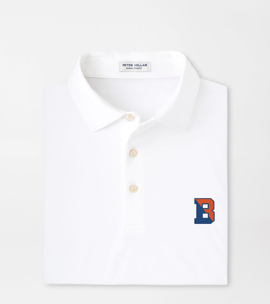 Bucknell Solid Performance Jersey Polo image number 1