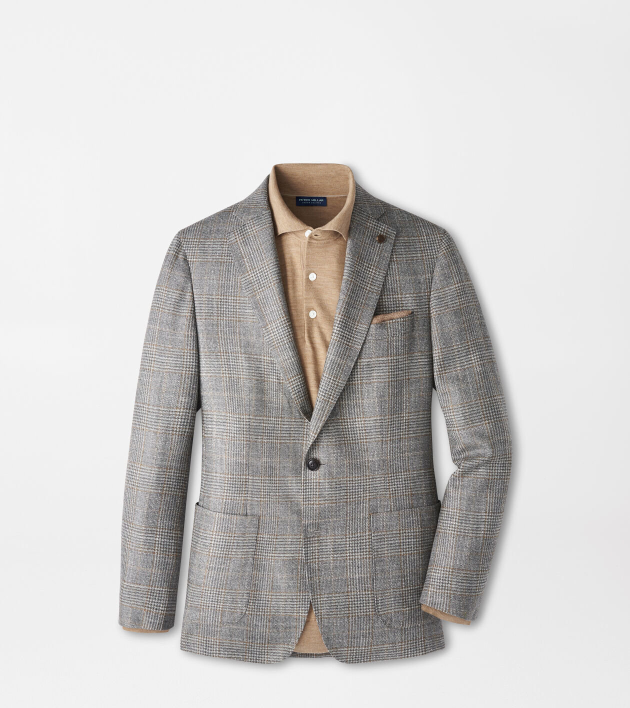 オーセンティック PETER MILLAR ゴルフ ジャケット グレー オーセンティック PETER MILLAR ゴルフ ジャケット グレー