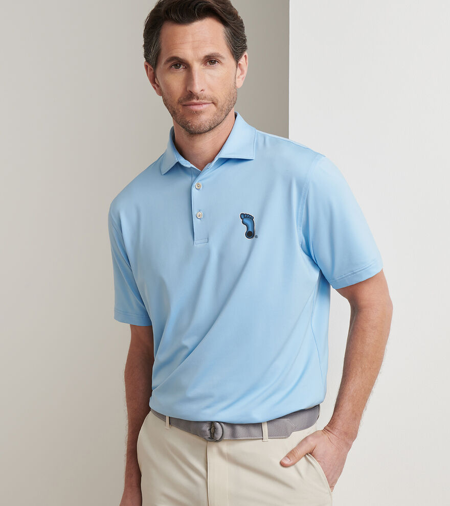 UNC Tar Heels Solid Performance Jersey Polo image number 1
