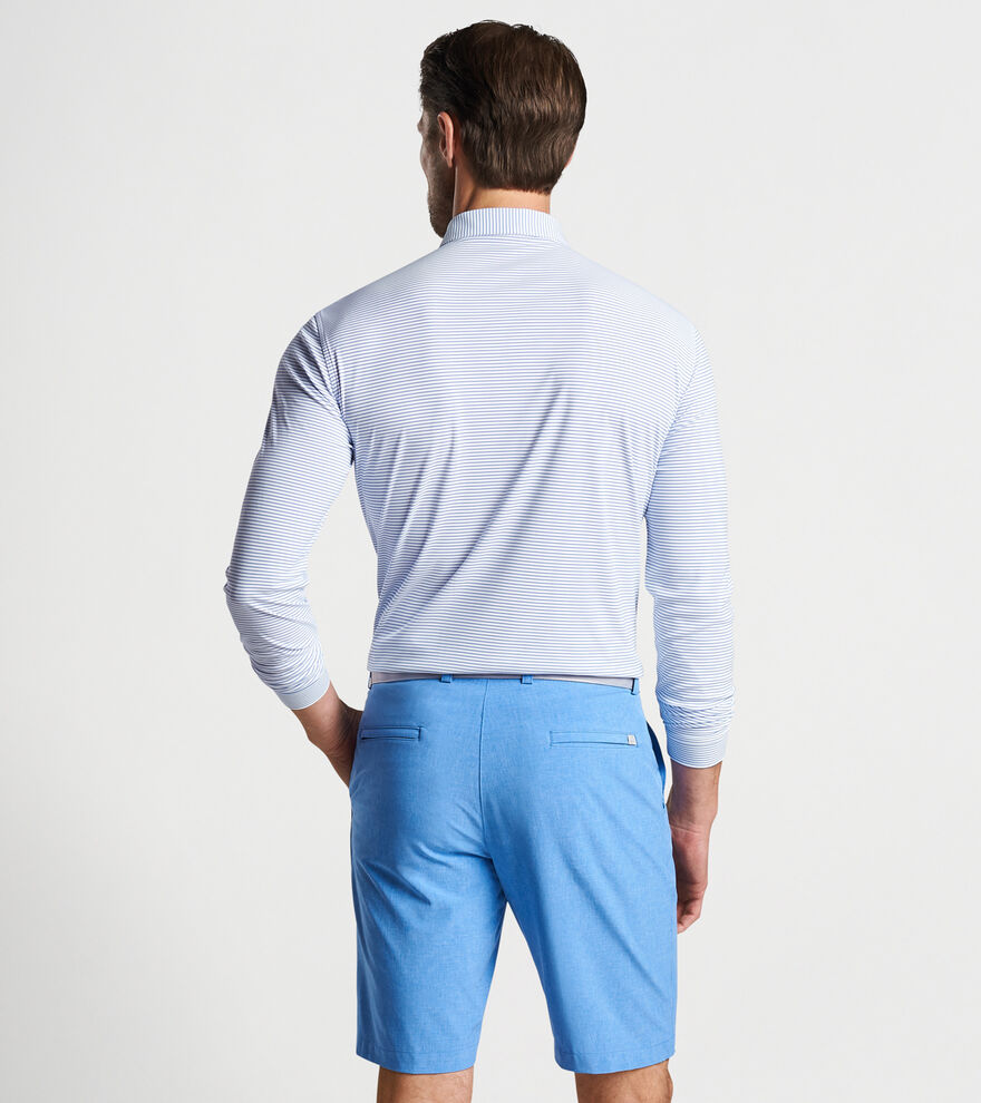 Featherweight Performance Long Sleeve Stripe Polo image number 3