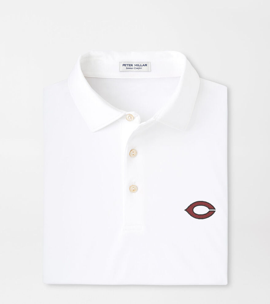University of Chicago Solid Performance Jersey Polo image number 1