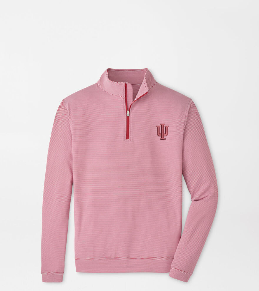 Indiana Perth Sugar Stripe Performance Quarter-Zip image number 1