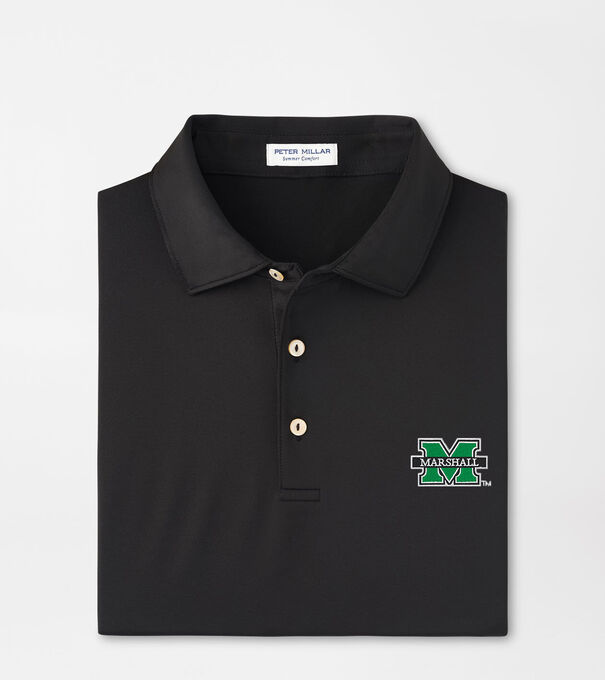 Marshall Solid Performance Jersey Polo